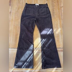 GAP High Rise 70s Flare Corduroys